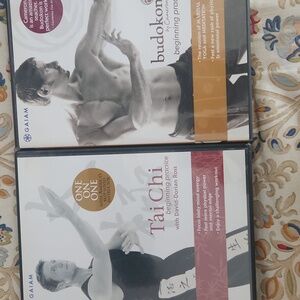 GAIAM Tai Chi and Budokon Beginning Practice DVD - White and Black